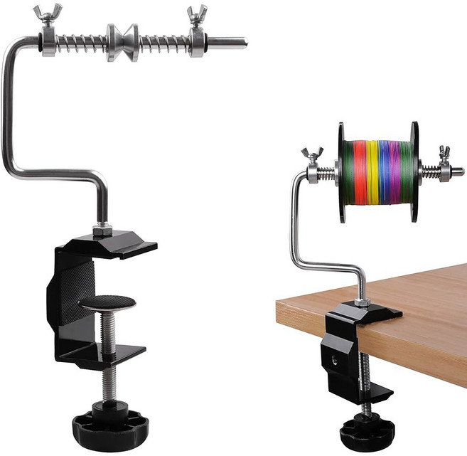낚싯줄 스풀러 휴대용 와인더 릴 스풀링 스테이션 시스템 미끼 캐스터 도구, Type A, 타입 A