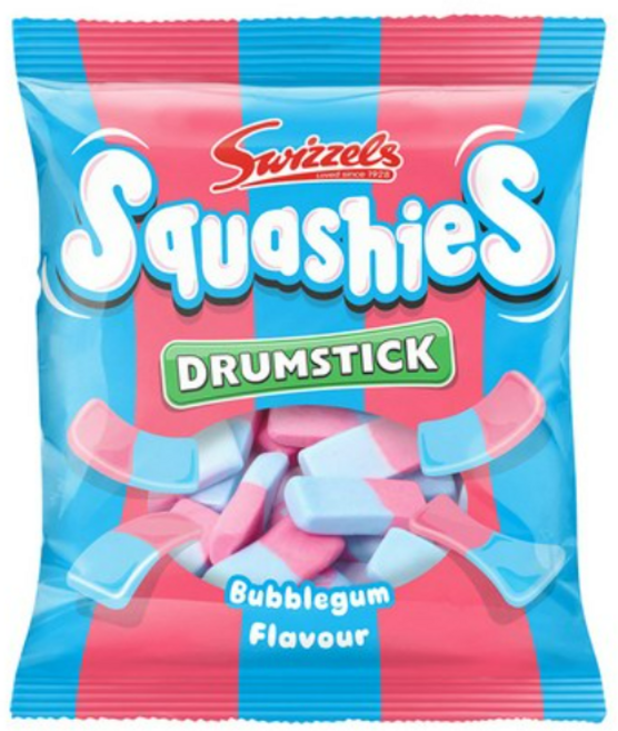 스위츨 스쿼시 드럼스틱 버블검향, 1개, 100g