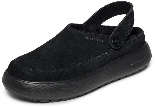 139676 Skechers 여성용 온더고 아치 핏 호라이즌 뮬 - 케이시 블랙/블랙