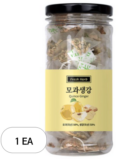 신선약초 모과생강차 삼각티백, 1g, 20개입, 1개
