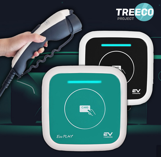 전기차 충전기 완속 7kw 가정용 집밥 ev6 ev9 봉고3 테슬라 아이오닉5 설치 미포함, 7미터, 그린, 1개