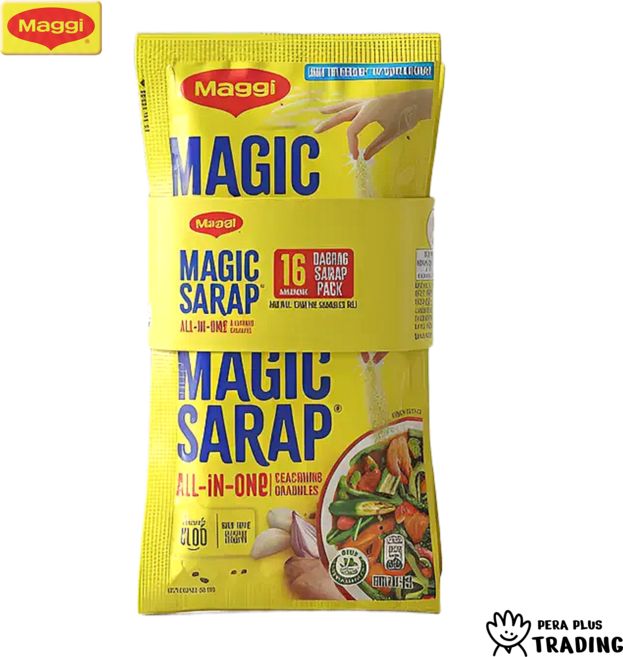[PERA TRADING] Maggi Magic Sarap 필리핀 네슬레 매기 매직사랍 조미료 갈릭라이스, 16개, 8g