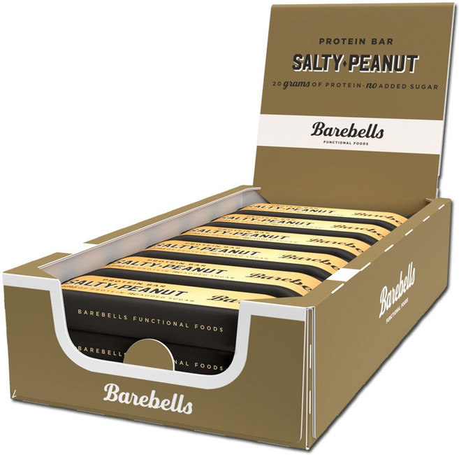 베어벨스 프로틴바 솔티 피넛 55g x 12개입 1박스