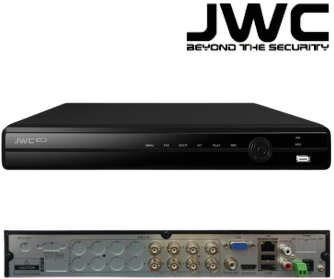 JWC CCTV 녹화기 500만화소 JDO-8005 8채널 DVR, 1개