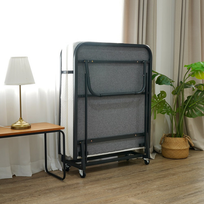 무명유실 접이식침대 사무실 간이침대 1인용