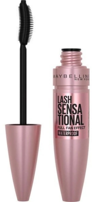 메이블린 래쉬 감각적인 워터프루프 마스카라 풀 팬 효과를 위해 길어지고 볼륨감 있게 연출 매우 블랙 1카운트, WATERPROOF, 0.3 Fl Oz (Pack of 1), VERY BLACK, 1개 - 쿠팡