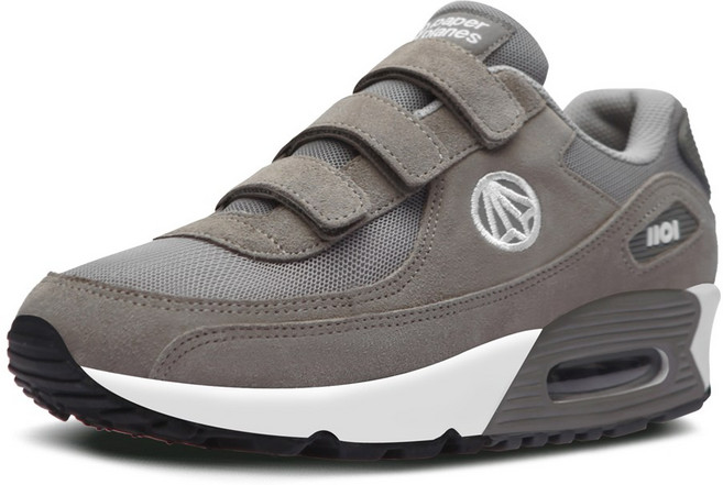 페이퍼플레인 남녀공용 소가죽 에어 신발 스니커즈 벨크로 운동화 키높이 빅사이즈 PP1408