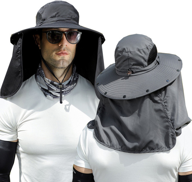 그늘막형 어라운드 햇빛가리개모자 시원한 등산 썬캡