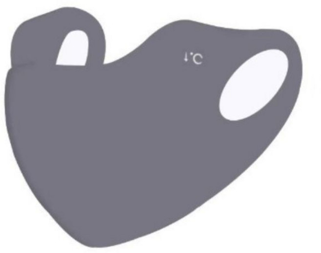 유끼 자외선차단 쿨마스크 2+1, 3개, 차콜