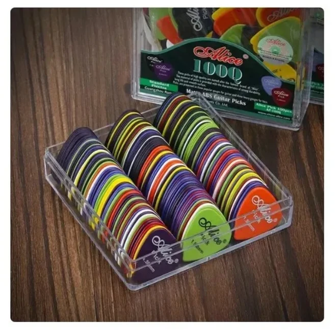 일렉트릭 기타 픽 어쿠스틱 뮤직 Plectrum 0.58/0.71/0.81/0.96/1.20/1.50mm 두께 액세서리 GYH, 01 10PCS A no box
