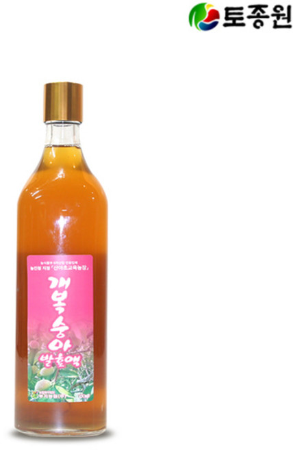 토종원 개복숭아 발효액 750ml 청정 산골, 1개