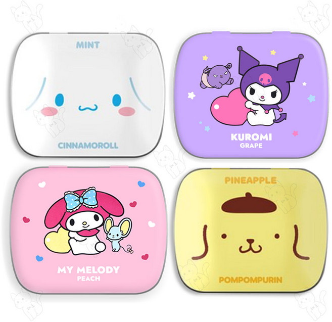 산리오 캐릭터즈 무설탕 사탕 민트캔디 15g, 1개