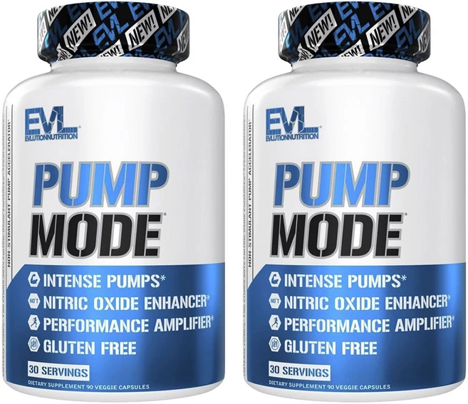EVLUTIONNUTRITION 펌프 모드 베지 캡슐, 2개, 90정 - 쿠팡
