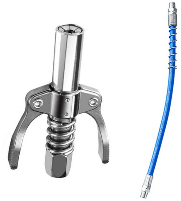 툴릭스 원터치 주입기 구리스 커플러 호스, 1개