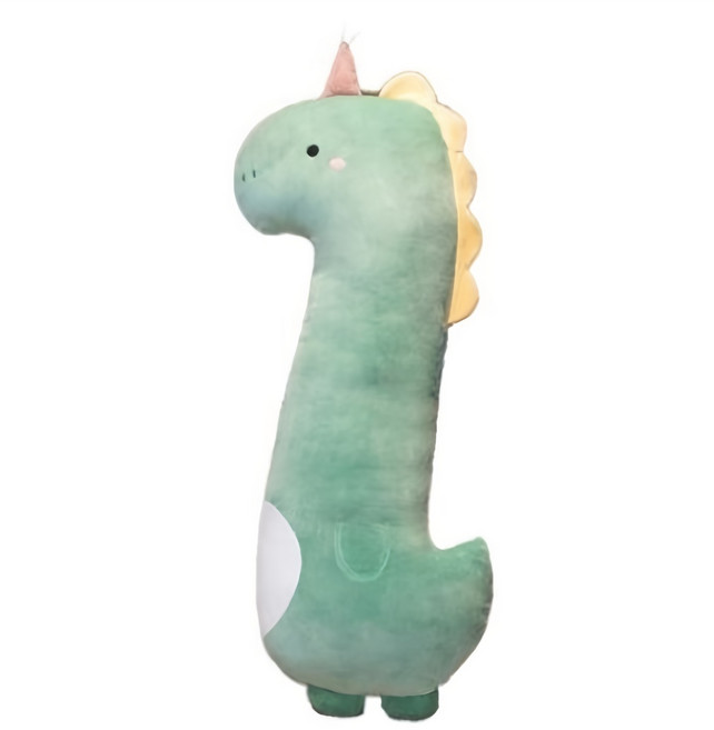 네이처타임즈 기역니은 인형 롱쿠션 바디필로우, 공룡