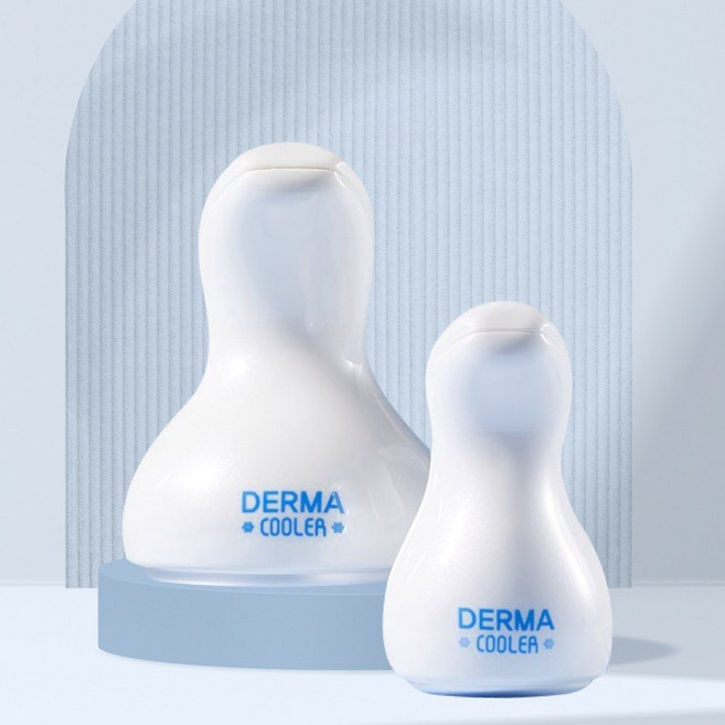 오멜론 더마쿨러 페이스용 바디용 페이스쿨러 바디쿨러 멀티쿨러 쿨링스틱, 더마쿨러 소형 (페이스용), 1개
