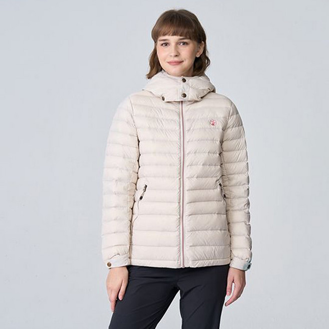 Wildland 荒野 女 700FP可拆帽輕暖羽絨外套