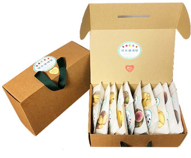 일오삼과일 동결건조 과일칩 야채칩 생일 명절 기념일 선물세트 10종 7종, 1박스