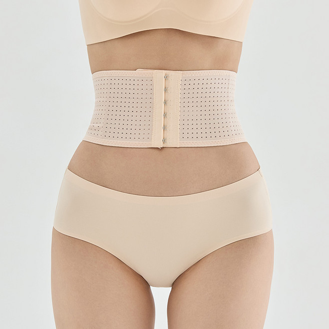 핑크앤다이아 복부 보정 하프 코르셋 허리밴드 뱃살 압박 복대 슬림라인