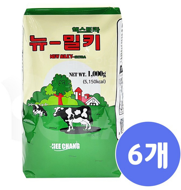 희창 뉴밀키 엑스트라, 6개, 1kg