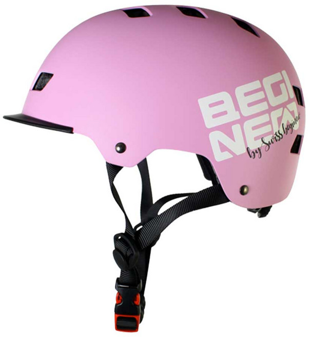 스위스비기뉴 어반헬멧 자전거 인라인스케이트 안전 보호장비 아동용, sb어반헬멧_핑크M, 1개