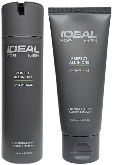 1+1 아이디얼포맨 퍼펙트 올인원 150ml+150ml 남자 남성 화장품 보습, 1개, 150ml