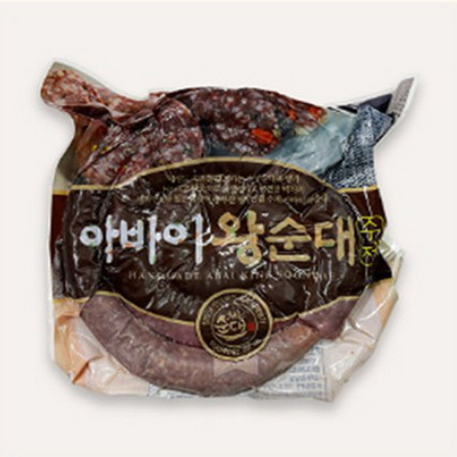 속초 중앙시장 아바이 왕 순대 진공 1kg 2-3인용
