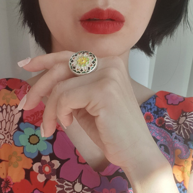 엄마선물 칠보반지 어버이날