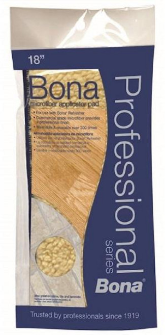 Bona Pro Series AX0003445 45.7cm18인치 극세사 어플리케이터 패드 걸레