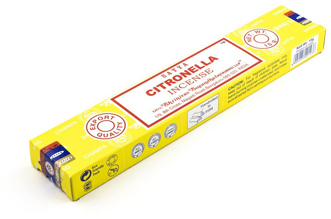 사티아 인센스 스틱 15g x 2개 세트, 16.시트로넬라 X 2p