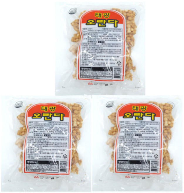 태광 오란다, 3개, 200g