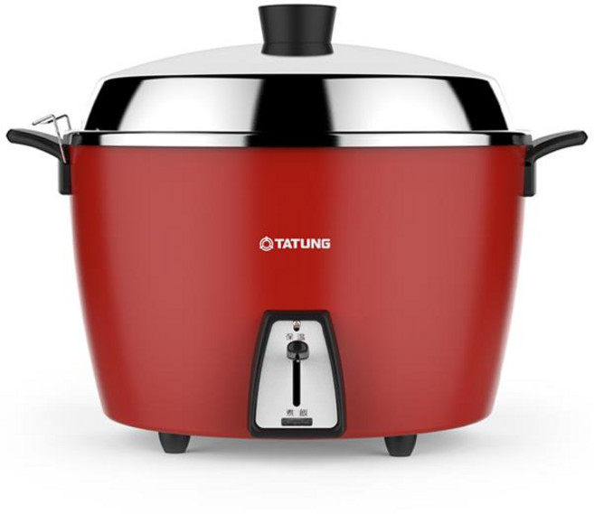 大同15人份不鏽鋼電鍋-富貴紅(簡配) TAC-15L-NCRE