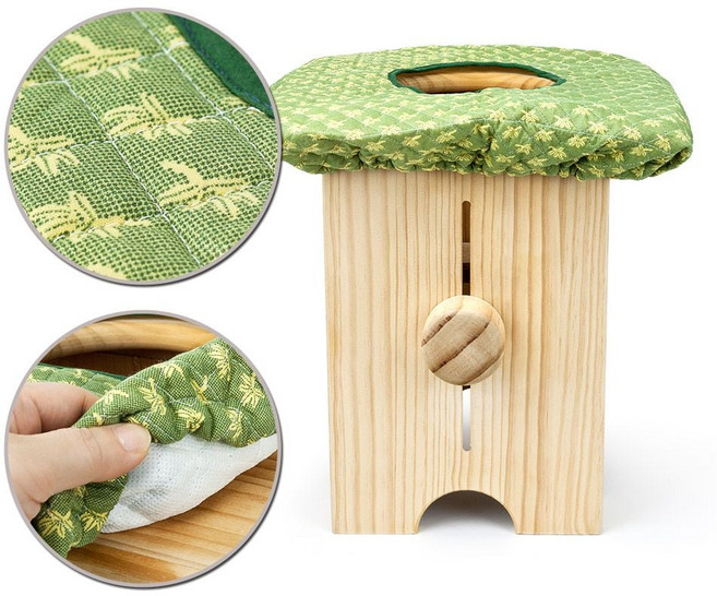 커버 쑥훈증 여성훈증기 향훈 좌열기 편백나무좌훈기 좌훈의자 쑥뜸좌훈