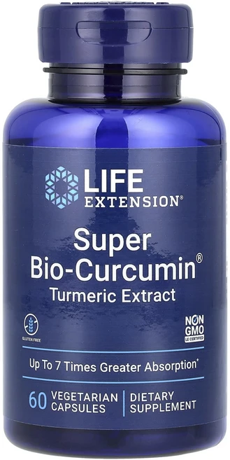 Life Extension Super Bio-Curcumin 베지 캡슐 60정, Life Extension Super Bio-Cu..., 1개 - 쿠팡