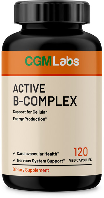 CGM labs 활성형 Active B컴플렉스 120 베지캡슐, 1개, 120정