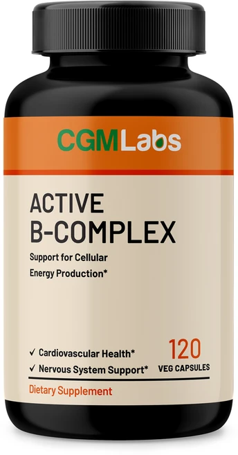 CGM labs 활성형 Active B컴플렉스 120 베지캡슐, 4개, 120정 - 쿠팡