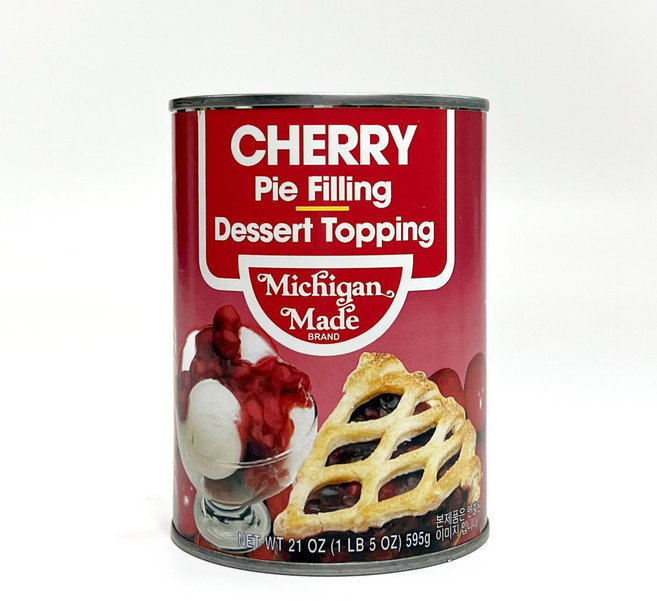 미시간 메이드 체리 파이필링 595g 대한제당 파이 필링, 1개