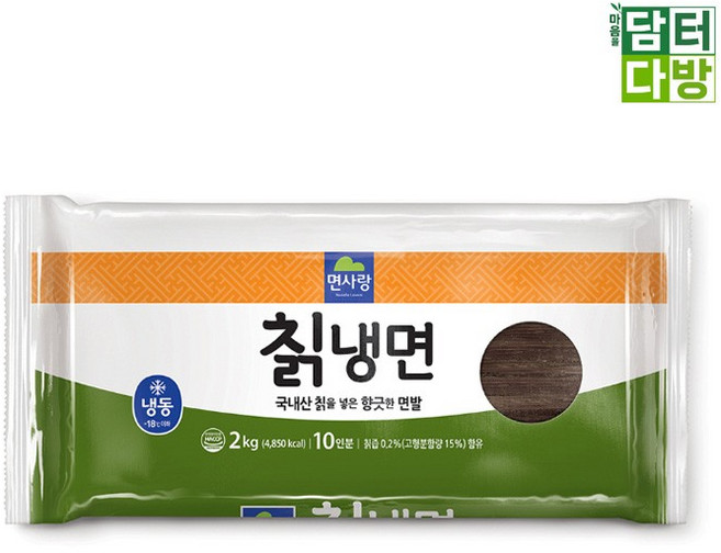 면사랑 칡냉면 2kg(10인분), 1개, 1g