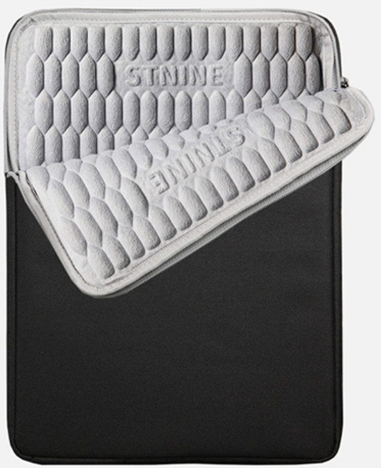 LUKE 맥북 노트북파우치 갤럭시북 13인치 15인치 16인치 LG그램 17인치, 블랙, 1개