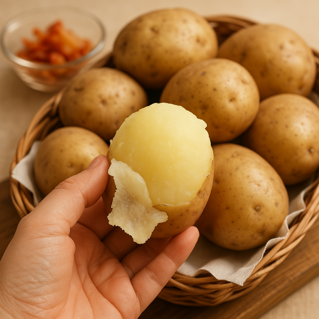 포슬포슬 국내산 감자 5kg (중), 1박스