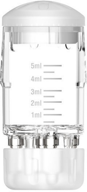 DFMEI 新款米諾頭皮上藥器滾珠頭部按摩頭髮給藥器精油生髮水導液梳, 1個, 小燈泡上藥器白色:如圖