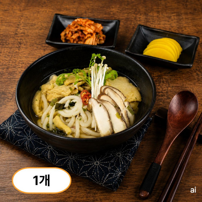포차 어묵 우동 냉동우동 사누끼우동, 1개, 363g