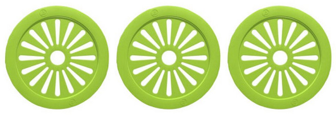 하비비 청개구리 싱크대 클리너 25g 3개 자동 세정제 거름망 살균