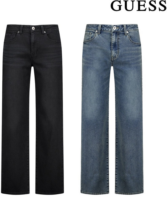 한국정품 게스 GUESS 청바지 남자 세미와이드