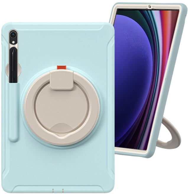 스냅케이스 태블릿PC 마카롱 아머 케이스, 스카이