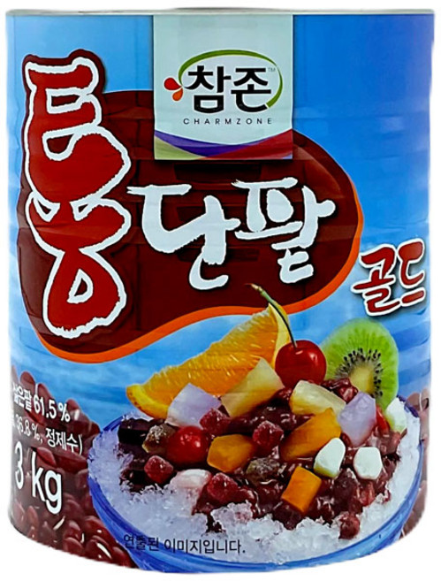 참존 통단팥 3kg 골드 빙수팥 빙수재료, 1개