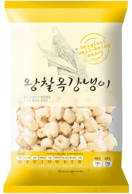 우리식품 왕찰옥 강냉이, 150g, 1개