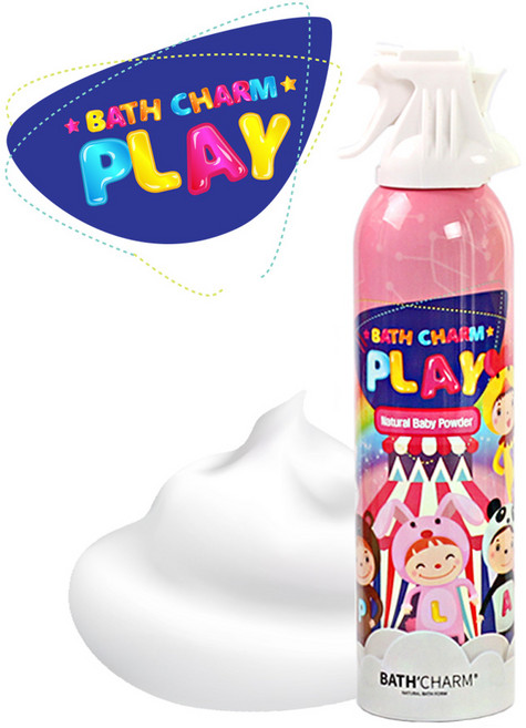 바스참 플레이 버블클렌저 200ml 내추럴 베이비파우더향, 1개