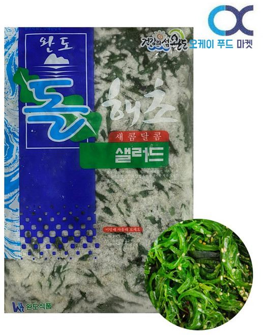 완도식품 돌해초 샐러드 2kgx9개, 9개, 2kg