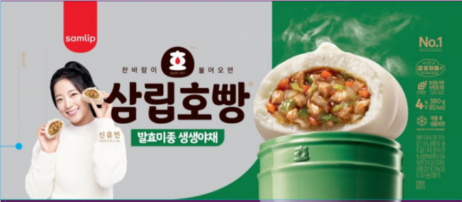 삼립 야채호빵, 360g, 1개